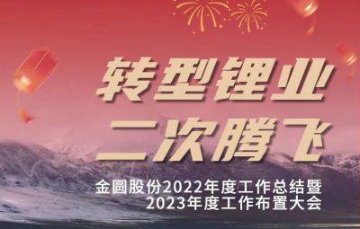 金圆头条 | 金圆股份2022年度工作总结暨2023年度工作布置大会圆满召开！